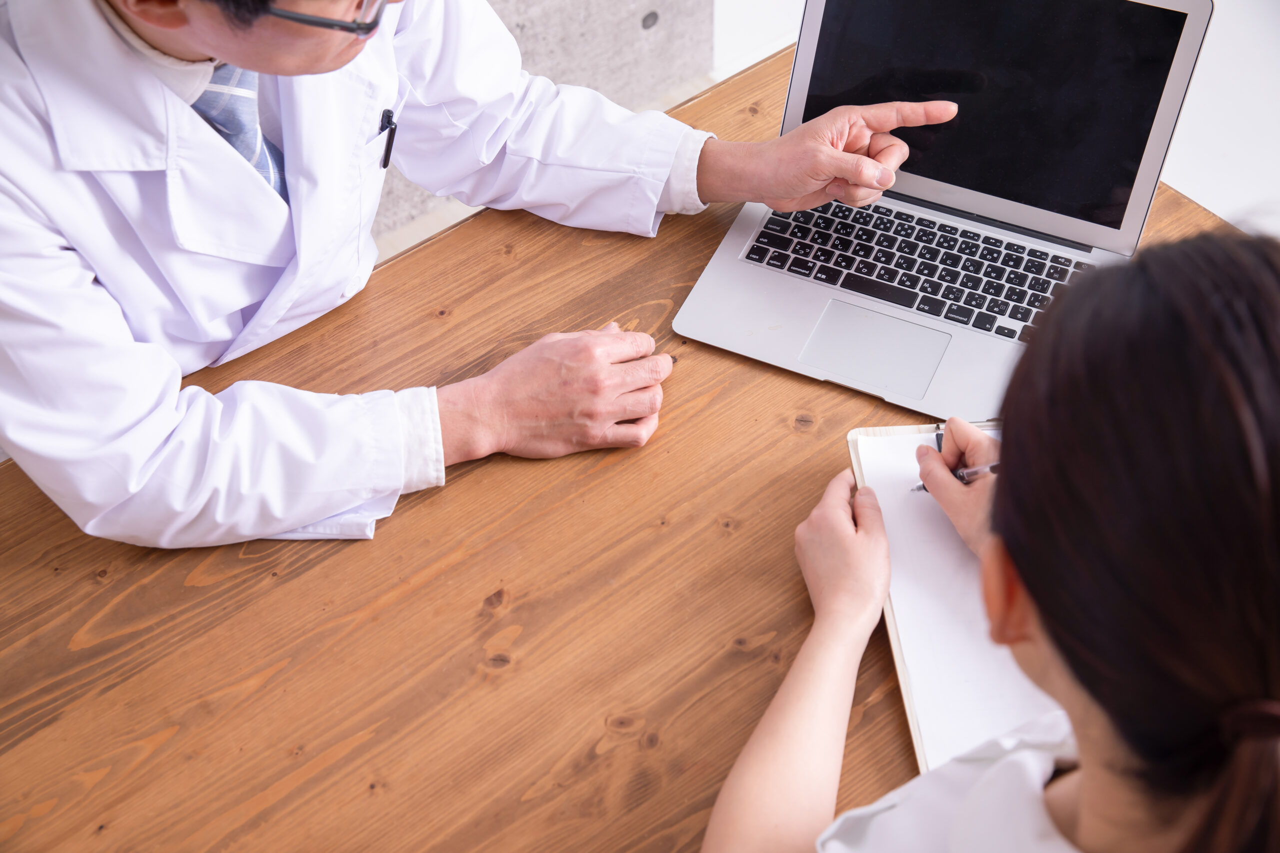 院内迅速検査で即日結果報告